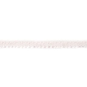Elasticated Sequinned Trimming [20 mm] – ivory, 