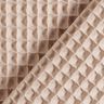 Waffle Piqué large honeycombs – cashew,  thumbnail number 4