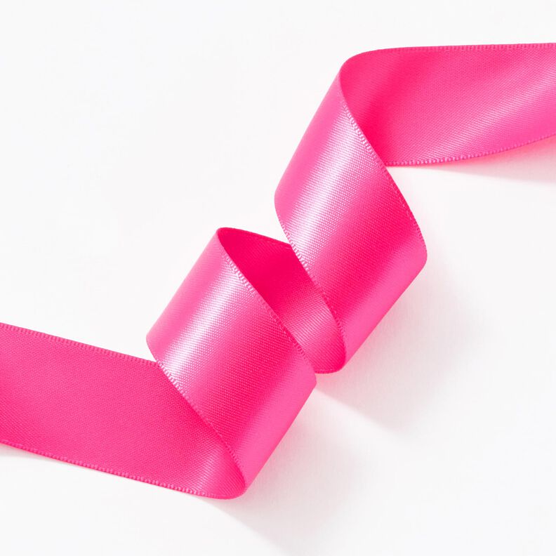 Satin Ribbon [25 mm] – intense pink,  image number 3