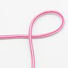 Cotton cord 2-colour [Ø 8 mm] – intense pink,  thumbnail number 1