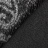 Coating fabric paisley and sequins – anthracite/light grey,  thumbnail number 3