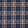 Cotton Flannel Check Print | by Poppy – navy blue/fawn,  thumbnail number 1