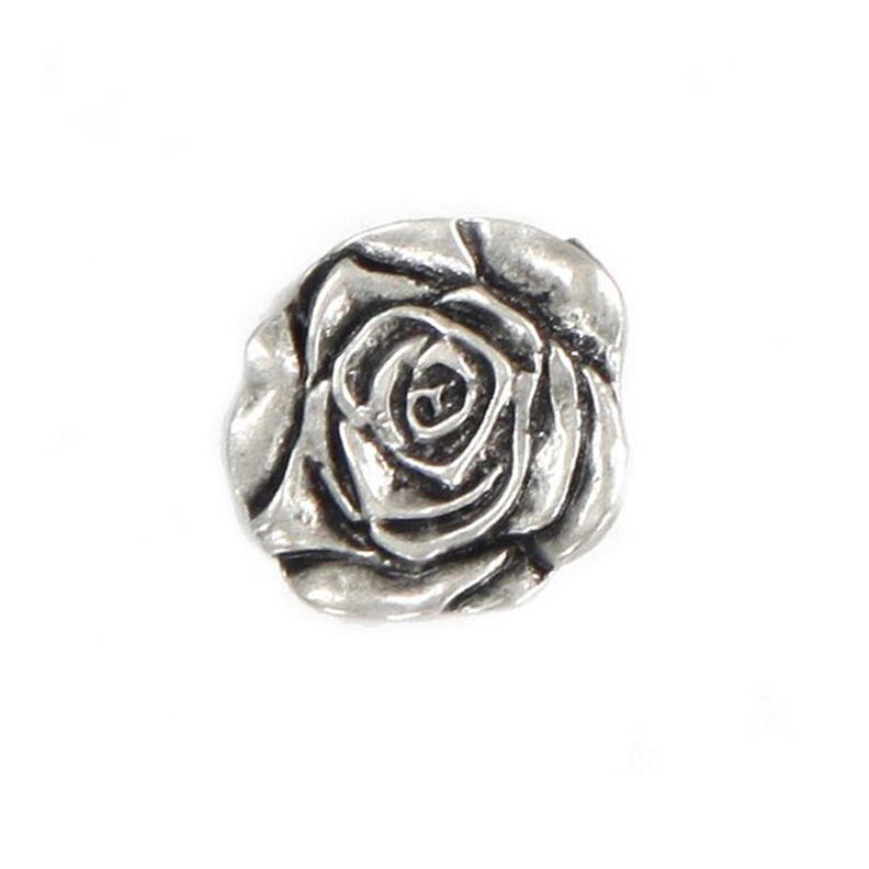 Metal Button Rose,  image number 1
