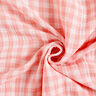 Double Gauze/Muslin Yarn dyed gingham – dusky pink/white,  thumbnail number 5
