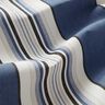 Awning Fabric Wide and Narrow Stripes – denim blue/white,  thumbnail number 2