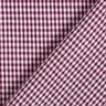 Cotton Poplin Mini check – burgundy/white,  thumbnail number 4