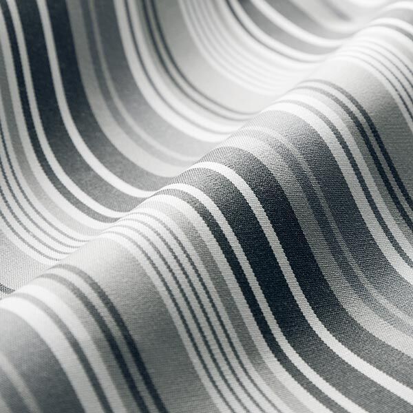 awning fabric Blurred Stripes – light grey/dark grey,  image number 3