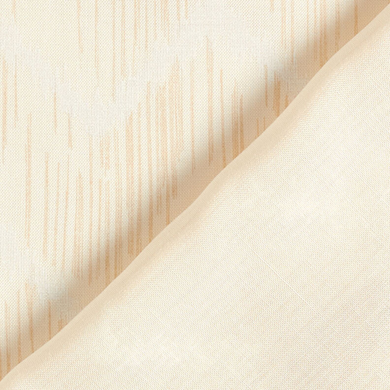 Viscose blend, zigzag – offwhite | Remnant 90cm,  image number 4