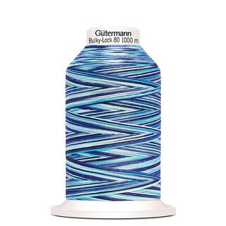 Bulk thread Bulky-Lock 80 [9957] | 1000 m  | Gütermann – blue, 