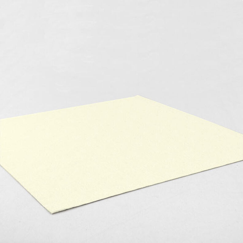 Felt 90 cm / 1 mm thick – offwhite,  image number 6