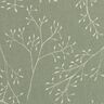 Decorative fabric half Panama delicate branches – light olive,  thumbnail number 6
