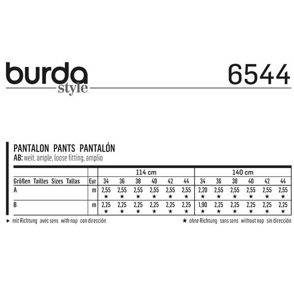 Pants, Burda 6544,  image number 5