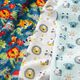 Cotton Poplin Party Animals – aqua blue,  thumbnail number 5