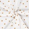 Double Gauze/Muslin Sunflowers – ivory/antique gold,  thumbnail number 3