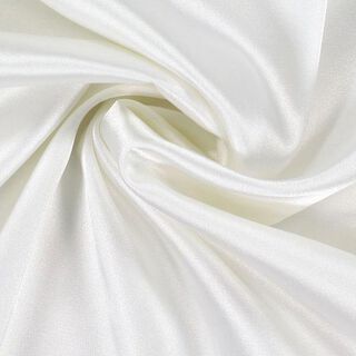 Stretch Satin – white | Remnant 50cm, 