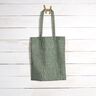 Decorative fabric, ribbed texture, recycled – dark green,  thumbnail number 6