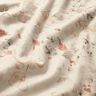 Stretch velour with Sherpa backing delicate flowers | Katia Fabrics – natural,  thumbnail number 3