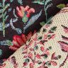 Decor Fabric Tapestry Fabric Small flowers – black,  thumbnail number 5