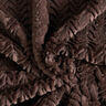 Herringbone Faux Fur – medium brown,  thumbnail number 3