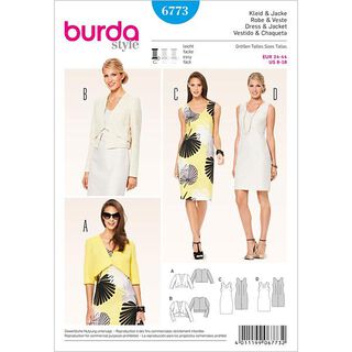 Dress, Burda 6773, 
