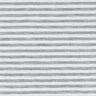 Double face Jersey plain stripes – white/grey,  thumbnail number 1