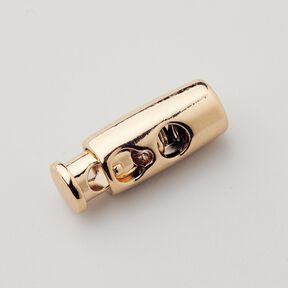 Cord Stopper metal [Opening: 3 mm] – metallic gold, 