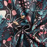 Cotton Poplin Unicorn in the Fairytale Forest – black,  thumbnail number 4