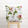 Decor Fabric Panama strawberries – white/carmine,  thumbnail number 7