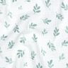 Double Gauze/Muslin branches | Poppy Fabrics – white/reed,  thumbnail number 2