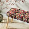 Abstract Faces Decor Tapestry Fabric – black,  thumbnail number 6