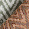 Outdoor fabric jacquard Ethno – olive,  thumbnail number 4