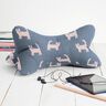 Decor Fabric Half Panama Cats – dark grey,  thumbnail number 7
