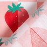 Coated Cotton strawberry checks – rosé/red,  thumbnail number 5