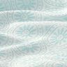 Outdoor fabric Jacquard Circle Ornaments – mint/offwhite,  thumbnail number 2