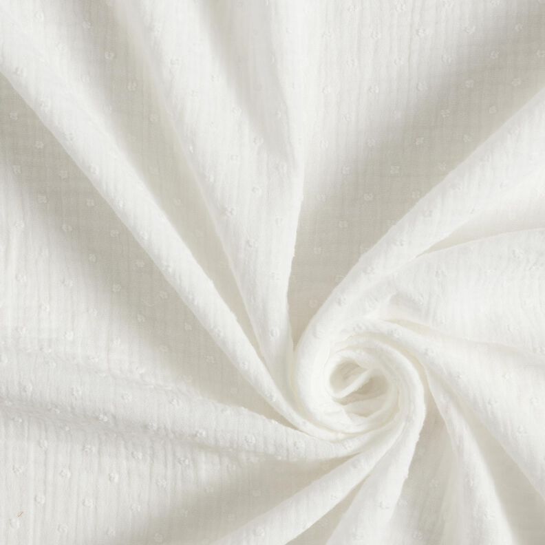 Dobby muslin – offwhite,  image number 4