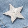 Patch Star – metallic silver,  thumbnail number 2