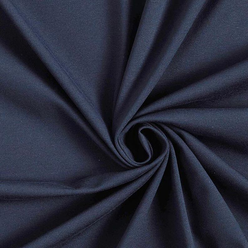Medium Cotton Jersey Plain – midnight blue,  image number 1