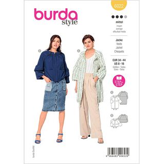 Jacket,Burda 6022 | 34 - 44, 