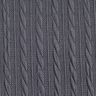 Knit Cloqué Cable-knit print – midnight blue,  thumbnail number 1