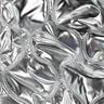 Quilted Fabric serpentine lines – metallic silver,  thumbnail number 2