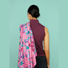 Cotton Poplin Meadow Flower Digital Print | Nerida Hansen – pink/petrol,  thumbnail number 5