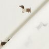 Cotton Jersey happy dachshunds – ivory,  thumbnail number 4