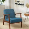 Upholstery Fabric Leather-Look Ultra-Microfibre – petrol,  thumbnail number 6