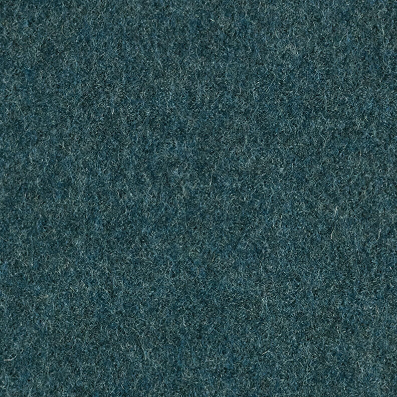 Fulled woollen loden Mottled – ocean blue,  image number 5