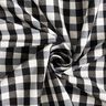 Stretch trouser fabric Vichy check – black/white,  thumbnail number 3