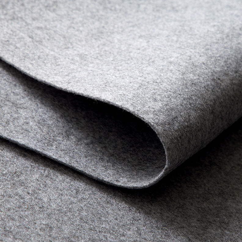 Felt 180 cm / 1,5 mm thick – light grey,  image number 4