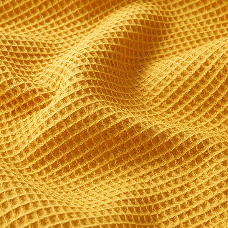 Waffle Piqué – curry,  image number 3