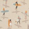 Decor Fabric Half Panama surfer – eucalyptus/natural,  thumbnail number 5