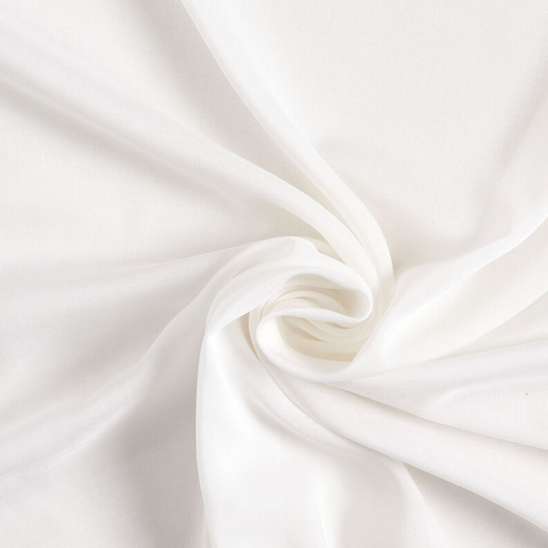 Plain lightweight batiste – white,  image number 1