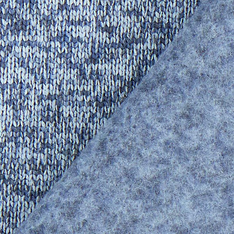 Knit Fleece – blue,  image number 3